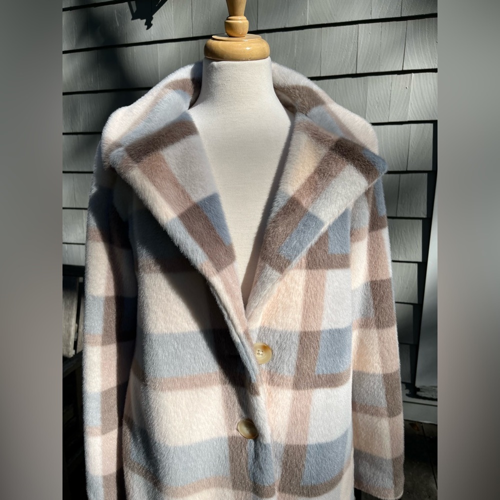 Z Supply Women's Plaid Short Coat